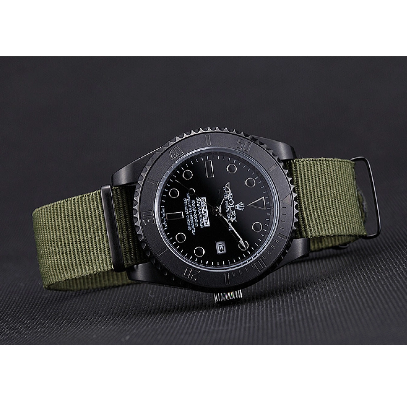 Aaa replica watch Olive 621995 Rolex Stealth Submariner 0522